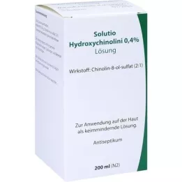 SOLUTIO HYDROXYCHINE.0,4%, 200ml