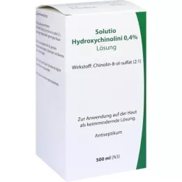 SOLUTIO HYDROXYCHINE.0,4%, 500ml