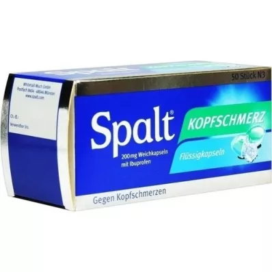 SPALT Capsules molles de maux de tête, 50 pc