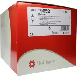 HOLLISTER Sac de jambe durine avec drain 500 ml non stérile, 10 pc
