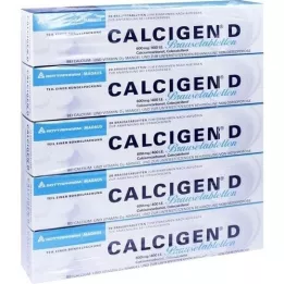 CALCIGEN D 600 mg/400 UI comprimés effervescents, 100 pc
