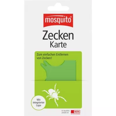 MOSQUITO Carte à cocher, 1 pièce MOSQUITO Carte à cocher, 1 pièce