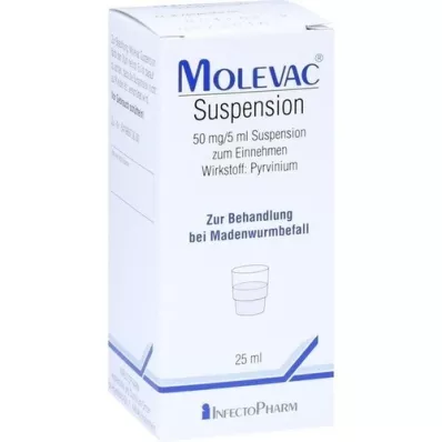 MOLEVAC Suspension buvable, 25 ml MOLEVAC Suspension buvable, 25 ml