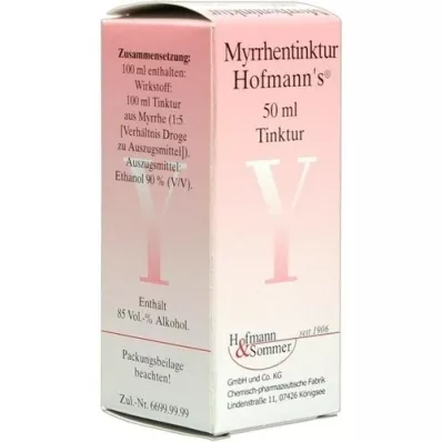 MYRRHENTINKTUR Hofmanns, 50 ml MYRRHENTINKTUR Hofmanns, 50 ml