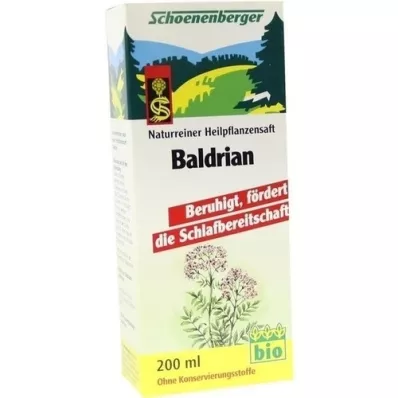 BALDRIAN HEILPFLANZENSÄFTE Schönenberger, 200 ml