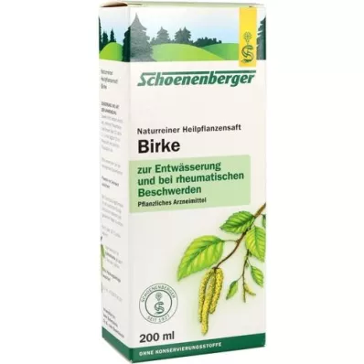 BIRKENSAFT Jus de plantes médicinales Schoenenberger, 200 ml