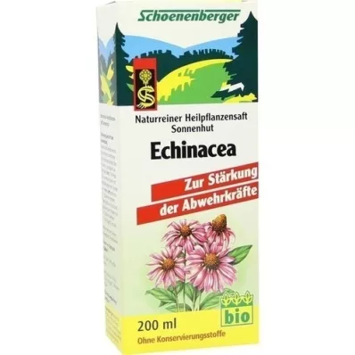 ECHINACEA SAFT Chapeau de soleil Schoenenberger, 200 ml ECHINACEA SAFT Chapeau de soleil Schoenenberger, 200 ml