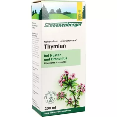 THYMIAN SAFT Schönenberger, 200 ml