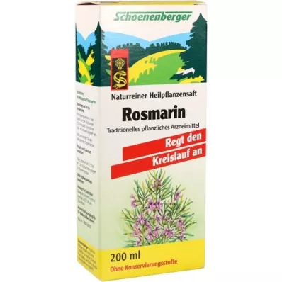 ROSMARIN HEILPFLANZENSÄFTE Schönenberger, 200 ml