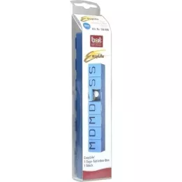 BORT Boîte de comprimés EasyLife 7 jours bleu, 1 pc