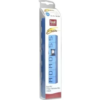 BORT Boîte de comprimés EasyLife 7 jours bleu, 1 pc