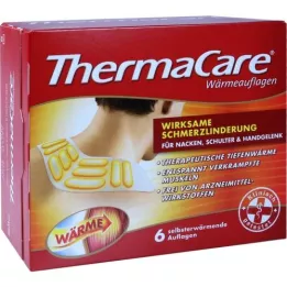 THERMACARE Coussinets pour le cou et les épaules pour soulager la douleur, 6 pièces