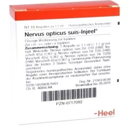 NERVUS OPTICUS Suis Injeel Ampoules, 10 pc