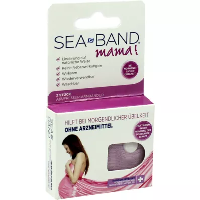 SEA-BAND bande dacupression maman pour femme enceinte, 2 pièces