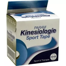 KINESIOLOGIE Ruban sport 5 cmx5 m bleu, 1 pièce