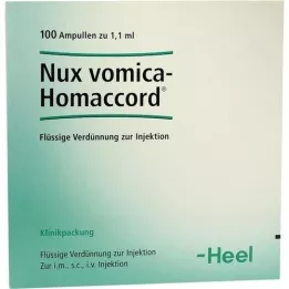 NUX VOMICA HOMACCORD Ampoules, 100 pc