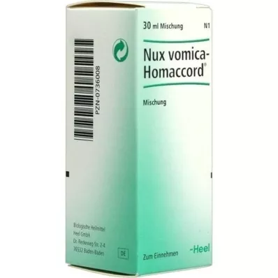 NUX VOMICA HOMACCORD Gouttes, 30 ml