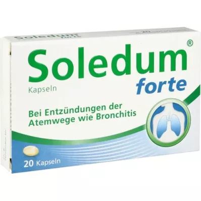 SOLEDUM Capsules Forte 200 mg, 20 pc SOLEDUM Capsules Forte 200 mg, 20 pc