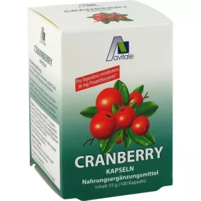 CRANBERRY KAPSELN 400 mg, 100 comprimés
