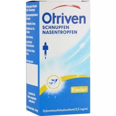 OTRIVEN 0,05% gouttes nasales pour enfants, 10 ml OTRIVEN 0,05% gouttes nasales pour enfants, 10 ml