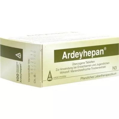 ARDEYHEPAN comprimés enrobés, 100 pc
