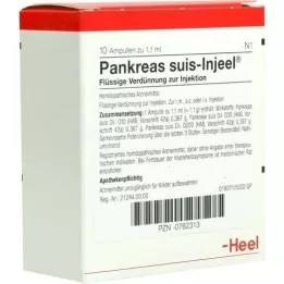 PANKREAS SUIS Ampoules Injeel, 10 pc