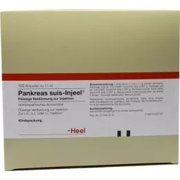 PANKREAS SUIS Ampoules Injeel, 100 pc