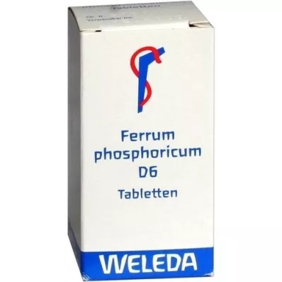 FERRUM PHOSPHORICUM D 6 comprimés, 80 pc