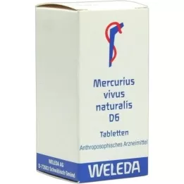 MERCURIUS VIVUS NATURALIS D 6 comprimés, 80 pc