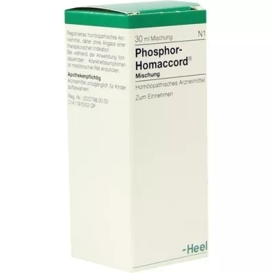 PHOSPHOR HOMACCORD Gouttes, 30 ml PHOSPHOR HOMACCORD Gouttes, 30 ml