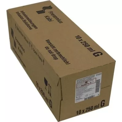 KOCHSALZLÖSUNG Flacon en verre 0,9% Fresenius, 10X250 ml KOCHSALZLÖSUNG Flacon en verre 0,9% Fresenius, 10X250 ml