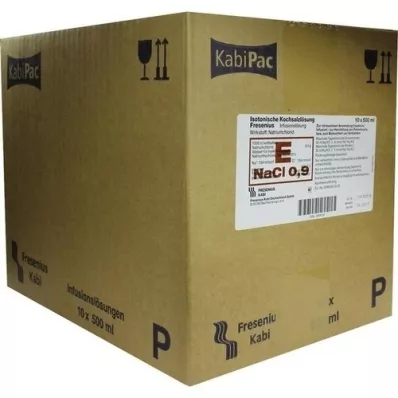 KOCHSALZLÖSUNG Flacon plastique 0,9% Fresenius, 10X500 ml KOCHSALZLÖSUNG Flacon plastique 0,9% Fresenius, 10X500 ml