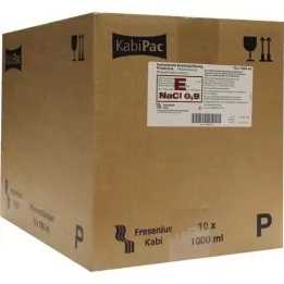 KOCHSALZLÖSUNG Flacon plastique 0,9% Fresenius, 10X1000 ml