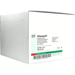 VLIWAZELL Compresses daspiration non stériles 10x10 cm, 100 pièces