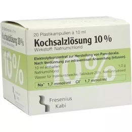 KOCHSALZLÖSUNG Solution concentrée pour perfusion à 10 %, 20X10 ml
