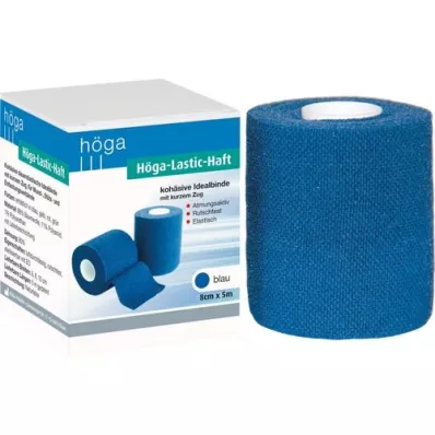 HÖGA-LASTIC-pansement adhésif 8 cmx5 m bleu, 1 pièce