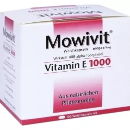MOWIVIT Vitamine E 1000 gélules, 100 pièces