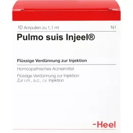 PULMO SUIS Ampoules Injeel, 10 pc