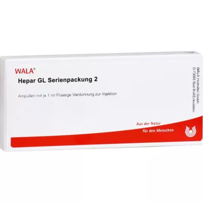 HEPAR GL Série pack 2 ampoules, 10X1 ml