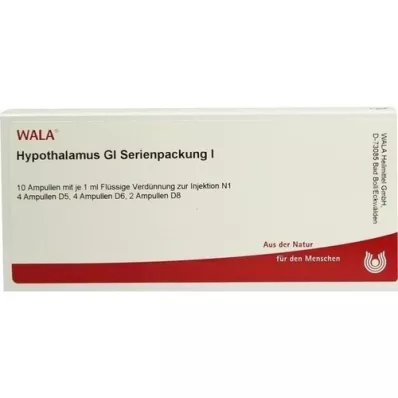 HYPOTHALAMUS GL Série pack 1 ampoules, 10X1 ml