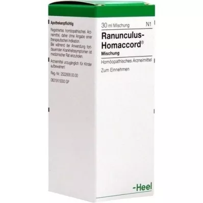 RANUNCULUS HOMACCORD Gouttes, 30 ml