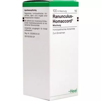 RANUNCULUS HOMACCORD Gouttes, 100 ml