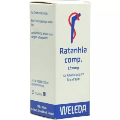 RATANHIA COMP.solution externe, 20 ml RATANHIA COMP.solution externe, 20 ml