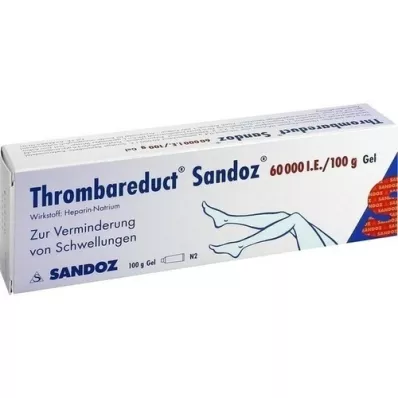 THROMBAREDUCT Sandoz 60 000 UI gel, 100 g THROMBAREDUCT Sandoz 60 000 UI gel, 100 g