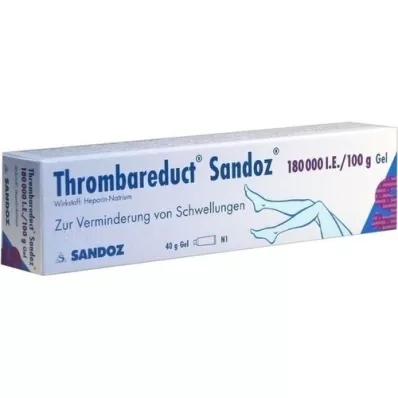 THROMBAREDUCT Sandoz 180 000 UI gel, 40 g THROMBAREDUCT Sandoz 180 000 UI gel, 40 g
