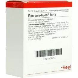 REN Suis Injeel Forte Ampoules, 10 pc