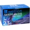 WELLION Lance jetable de sécurité Safetylancets 23 G, 200 pièces