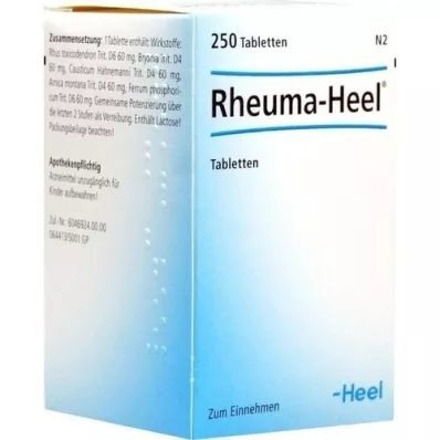 RHEUMA HEEL Comprimés, 250 pc