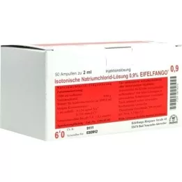 ISOTONISCHE Solution NaCl 0,9% Eifelfango Inj. solution, 50X2 ml