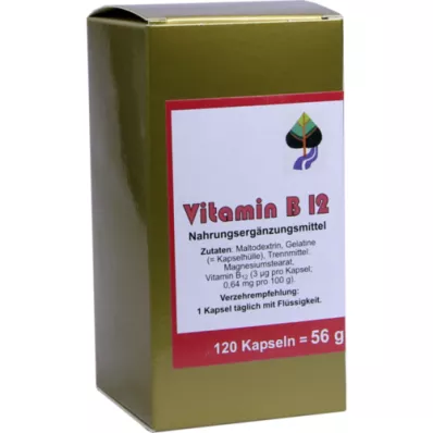 VITAMIN CAPSULES B12, 120 pc